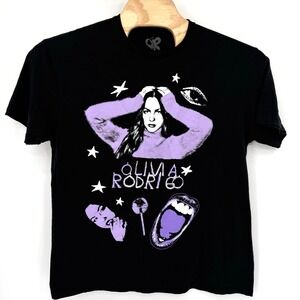 Olivia‎ Rodrigo GUTS Album Unisex Cotton T-Shirt XL Black